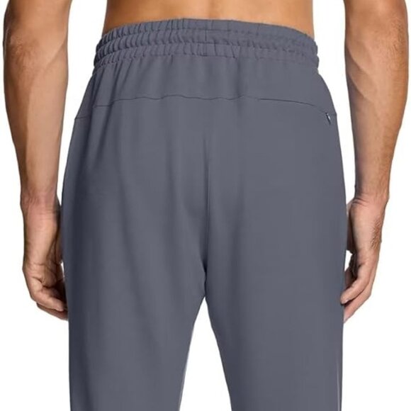 VEBOON Men Running Track Pant Gym Workout Pants Tapered Drawstring Jogge… - Picture 2 of 2